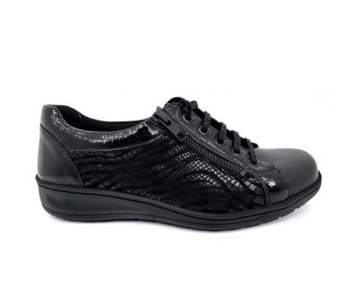  29001 K Vitello/Perllack/Shape schwarz